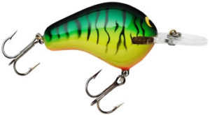 Ancien Crankbait Bagley Diving Balsa B1 - Leurre Bois Plongeant, Vintage USA
