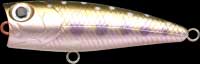 Lucky Craft Bevy Popper color-837-PCHSD-Pearl Char Shad-Pearl Iwana