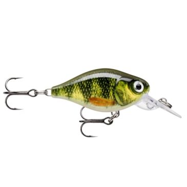 rapala x-light crank mid runner color live perch