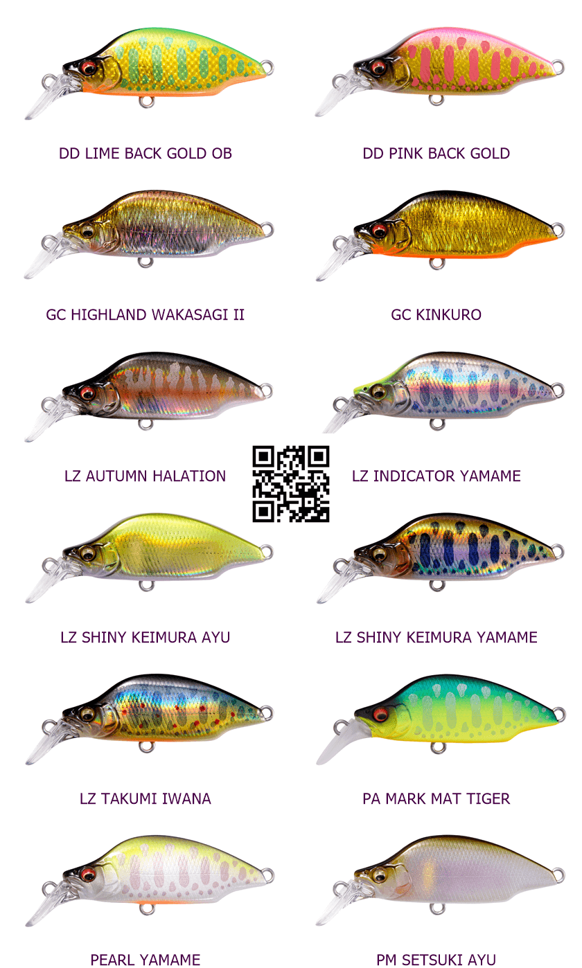 megabass gh44 bat a fry colors