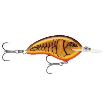 rapala otts og depp tiny 7 color dark brown crawdad