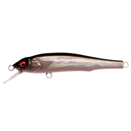 megabass X-70 bfs color gg deadly black shad